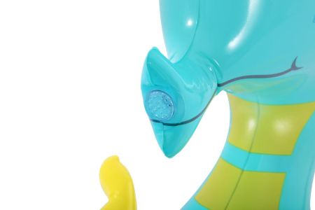 Детский надувной бассейн 188х160х86см "Морской конёк" с разбрыз., 140л, от 2 лет, Bestway 53114 BW