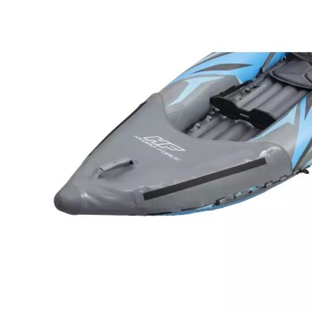 Надувная байдарка "Surge Elite X2 Kayak" 382x94х42см, алюм.весла 230см 2шт, насос 62086, до 180кг, Bestway 65144 BW