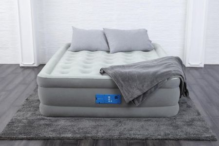 Надувная кровать 152х203х46см "AlwayzAire" встр.насос 220В с автоподкачкой, до 300кг, Bestway 67706 BW