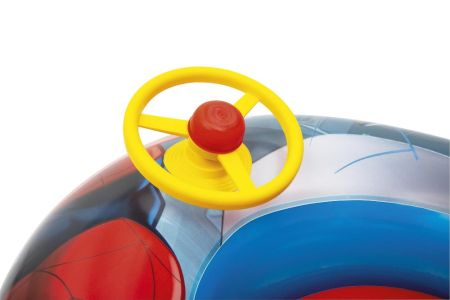 Надувная лодочка 112х71см "Spider-Man" с окошком, 3-6 лет, Bestway 98009 BW