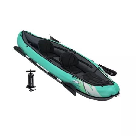 Надувной каяк "Ventura Elite X2" 330х86см, алюм.вёсла 230см, насос , до 220кг, Bestway 65052 BW