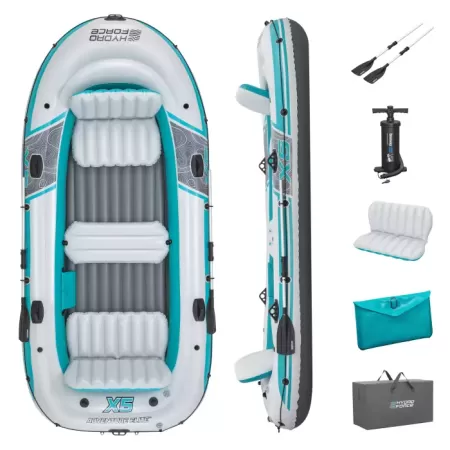 Надувная лодка "Adventure Elite X5 Raft Set" 364х166см, вёсла 62064, насос 62086,  до 600кг, Bestway 65159 BW