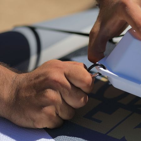 Плавник с электромотором BLUEDRIVE S, скорость 4-6 км/ч, 12V, 240W, аккумулятор, пульт, Aqua Marina PF-240S