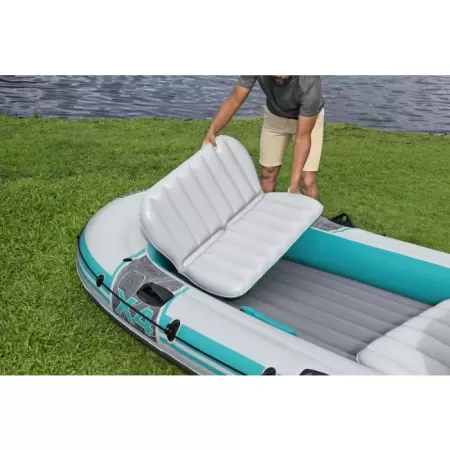 Надувная лодка "Adventure Elite X4 Raft Set" 315х165см, алюм.вёсла, насос 62086, до 500кг, Bestway 65158 BW