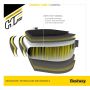 SURF-доска "Compact Surf 8" 243x57x7см, насос, лиш, киль, ремнабор, сумка, до 90кг, Bestway 65336 BW