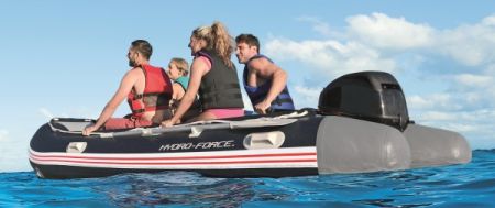 Надувная лодка "Sunsaille" 380х180х46см, алюм.вёсла, насос, до 780кг, Bestway 65062 BW