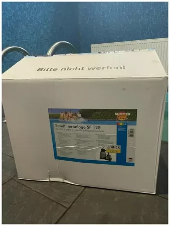 Песочный фильтр-насос SF 142 с насосом Aqua Plus 8, 8.0м3/ч, для бассейна до 40м3, Chemoform 502010491