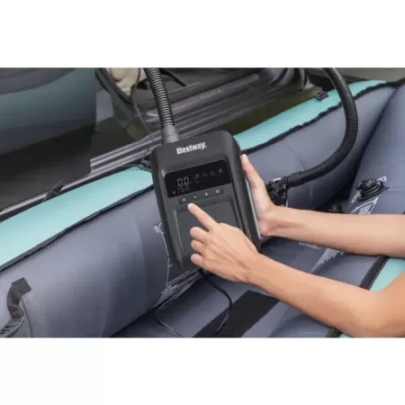 Насос электрический 12В PowerGrip с регул. мощн.для SUP-досок и лодок, шланг и 7 насадок, Bestway 62323 BW