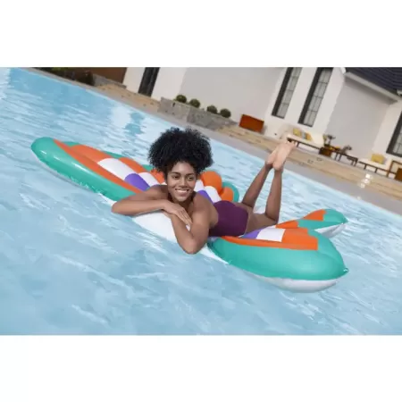 Надувной матрас-плот для плавания 193x176см Бохо Батерфляй, до 100кг, Bestway 43963 BW