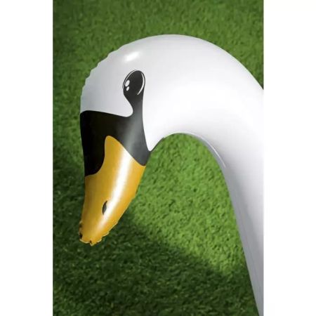 Надувная игрушка-наездник 122х122см "Лебедь" с ручками, до 45кг, от 3 лет, Bestway 41123 BW