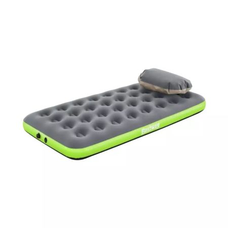 Надувной матрас 99х188х22см "Roll & Relax" с сумкой-насосом, до 150кг, Bestway 67619 BW