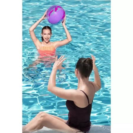 Пляжный мяч 41см "Кокетливый" с перьями, от 2 лет, Bestway 31051 BW