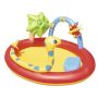 Игровой бассейн 192х150х88см с разбрызгивателем и кольцами, 160л, Bestway 53026 BW