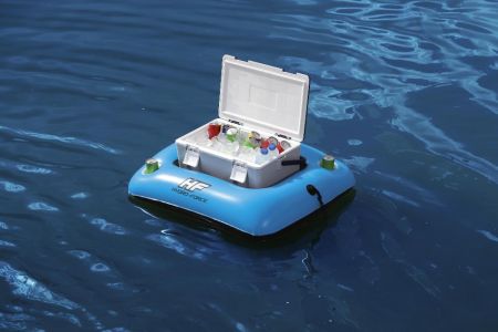 Надувной плавающий держатель для напитков 81х66см (75х59х15см) Chill N' Sip с подстаканником, Bestway 43420 BW