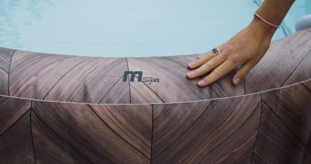 СПА-бассейн 204х70см "Fermo" 930л, круглый, аэромассаж, 6 чел, MSpa C-FE062