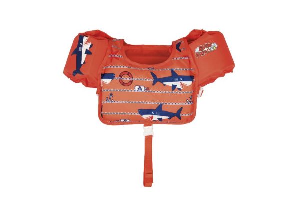 Жилет для плавания с рукавами, пенопл.встав., 18-30кг, 3-6 лет, 2 цвета, Bestway 32174 BW