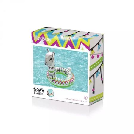 Надувной круг 113х109см "Альпака" от 10 лет, Bestway 36158 BW