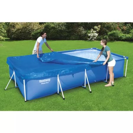 Тент для каркасного бассейна 400х211х81см (410х226см), Bestway 58107 BW