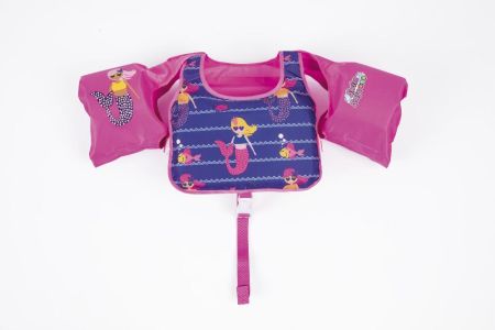 Жилет для плавания с рукавами, пенопл.встав., 18-30кг, 3-6 лет, 2 цвета, Bestway 32174 BW