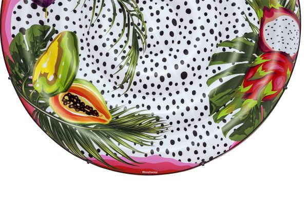 Надувной матрас-плот для плавания 188см "Фруктовый рай" до 180 кг, Bestway 43720 BW