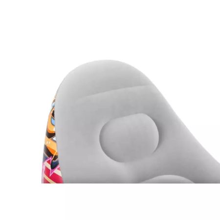 Надувное кресло 100х121х86см "Comfort Cruiser Graffiti" с пуфиком 54х54х26см, Bestway 75076 BW