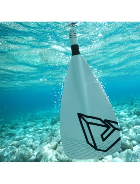 Весло "SOLID" для SUP-доски, фибергласс, трехсекционное, регулируемое 180-220 см, Aqua Marina B0303013