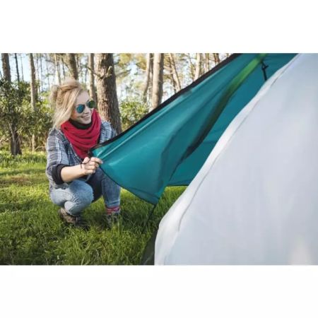 Палатка 4-местная (210+100)x240x130см "Activeridge 4" 2 слоя, 180Т polyester PU, 600мм, 110гр/м2 PE, Bestway 68091 BW