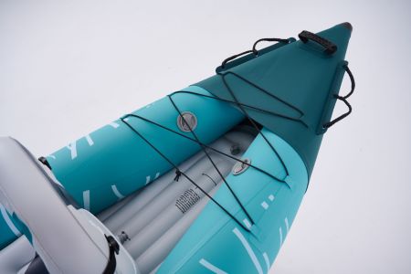 Надувная байдарка Kayak Glider-475 475x83х42см,3 весла, 3 сиденья, киль, до 230кг, Aqua Marina PA-25GD03