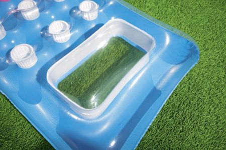 Надувной матрас для плавания 188х71см с окошком, до 90кг, 3 цвета, Bestway 43040 BW