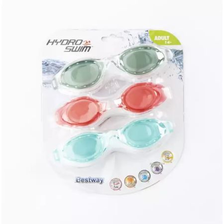 Очки для плавания Belize (набор из 3 шт.), от 14 лет, Bestway 21072 BW