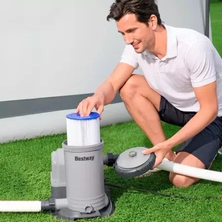Картриджный фильтр-насос 9463л/ч, картридж IV, для бассейнов от 610 до 732 см, Bestway 58391 BW