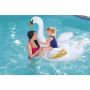 Надувная игрушка-наездник 122х122см "Лебедь" с ручками, до 45кг, от 3 лет, Bestway 41123 BW