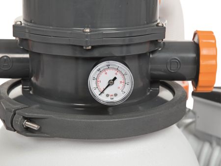 Песочный фильтр-насос 3785л/ч, резервуар для песка 9кг, фракция 0.45-0.85мм, Bestway 58495 BW