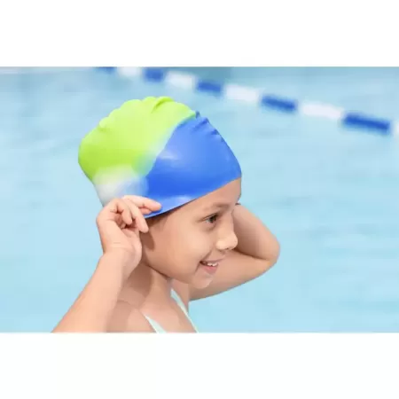Шапочка для плавания "Lil'Color Wave Swim Cap" от 3 лет, 3 цвета, Bestway 26049 BW
