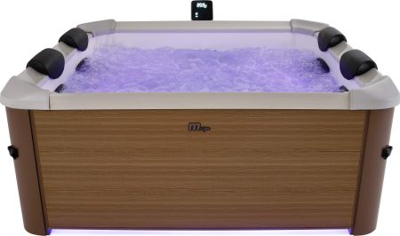 СПА-бассейн 160х160х65см "Oslo Amber" 850л, квадратный,  гидромассаж, аэромассаж.(4 коробки A.B.C.D), MSpa F-AM063W