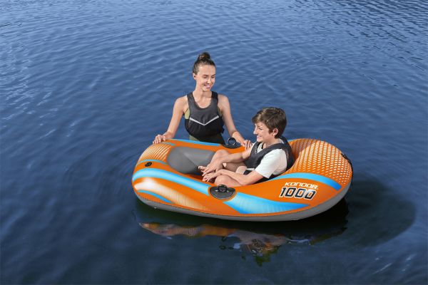 Надувная лодка "Kondor 1000" 149х85см, до 55кг, Bestway 61136 BW