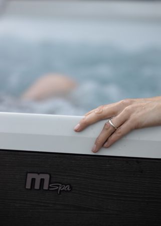 СПА-бассейн 180х180х65см "Oslo Plus", квадратный,  гидромассаж, аэромассаж.(4 коробки A.B.C.D), MSpa F-OS063WP