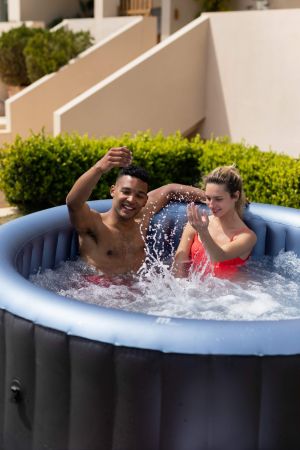 СПА-бассейн 180х70см "Bergen" 700л, круглый, аэромассаж, MSpa C-BE042