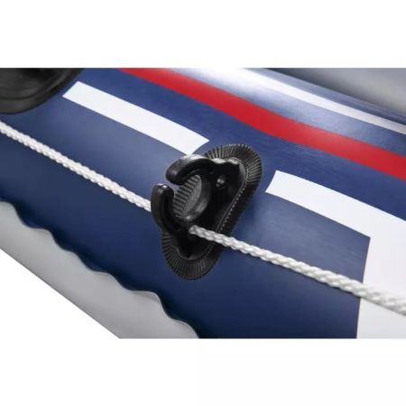 Надувная лодка "Treck X1" 228х121см, вёсла 62015, насос 62023, до 170кг, Bestway 61083 BW