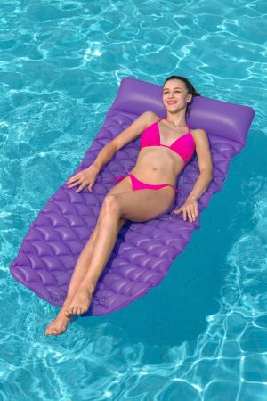 Надувной матрас для плавания 213х86см, до 90кг, 3 цвета, Bestway 44020 BW