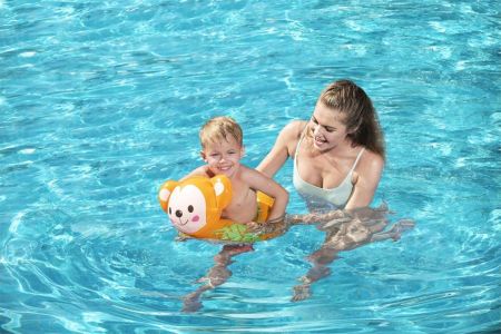 Надувной круг "Животные" разъемный, 3-6 лет, 3 вида, Bestway 36112 BW