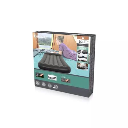 Надувной матрас 99х188х30см с подголовником, до 150кг, Bestway 67680 BW