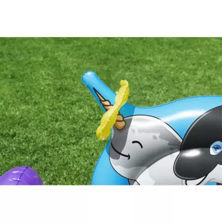 Детский надувной бассейн 134x131x73cм "Polar Pals" с игрушками, 84 л, от 2 лет, Bestway 53156 BW