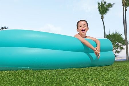 Детский надувной бассейн 218x218x48см "Sippin", 737 л, от 6 лет, Bestway 54446 BW