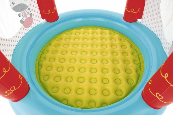 Игровой центр 104х137см "Цирк" с куполом и мячами (25шт), надувное дно, от 2 лет, Bestway 93505 BW