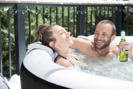 СПА-бассейн 132/180х66см "Miami AirJet" 669л, круглый, аэромассаж, Bestway 54123 BW