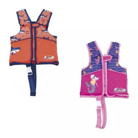 Жилет для плавания с пенопл. встав., 18-30кг, 3-6 лет, 2 цвета, Bestway 32159 BW