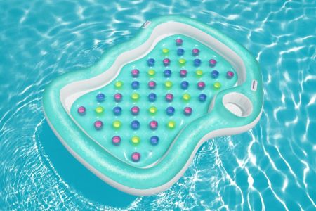 Надувной матрас для плавания 216х178см для двоих, с бортиком, до 180кг, Bestway 43045 BW