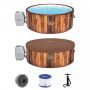 СПА-бассейн 170/180х66см "Helsinki AirJet" 1123л, круглый, аэромассаж, Bestway 60025 BW