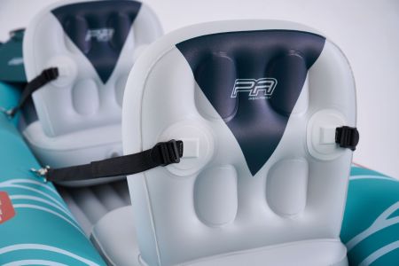 Надувная байдарка Kayak Glider-475 475x83х42см,3 весла, 3 сиденья, киль, до 230кг, Aqua Marina PA-25GD03